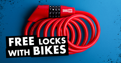 free lock with BMX Bikes