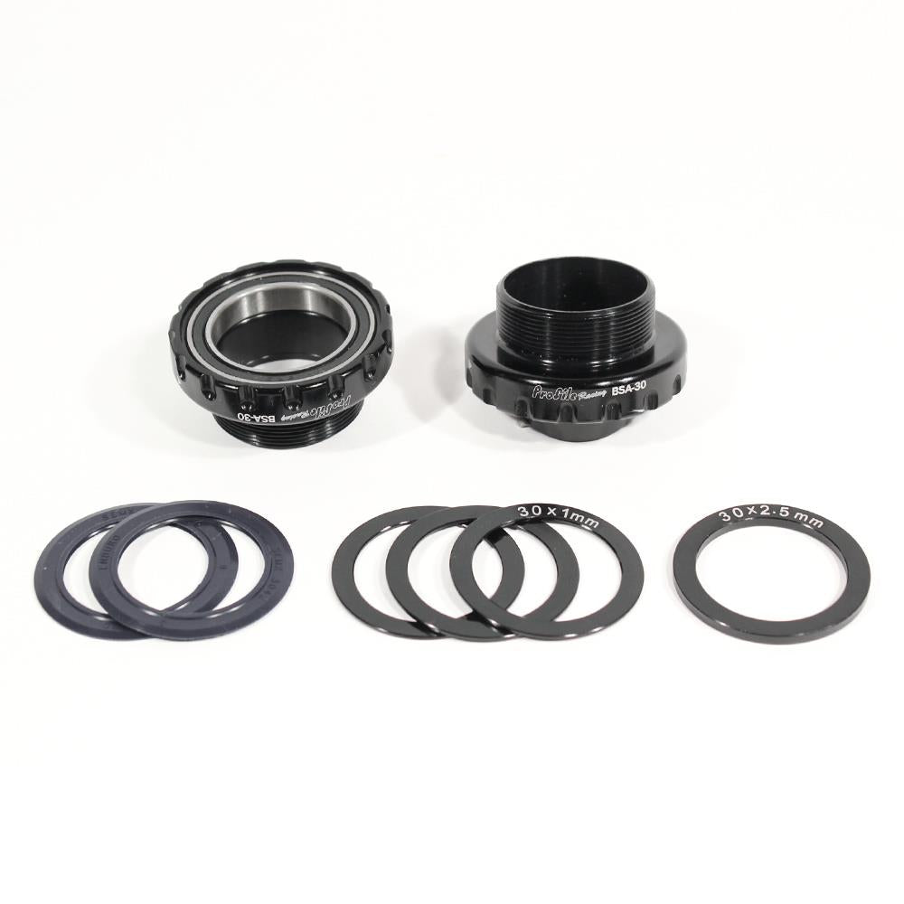 Profile 30mm BSA Outboard Bottom Bracket - Black