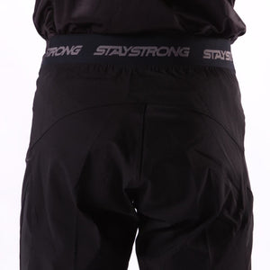 Stay Strong V2 Race Pants - Black/White