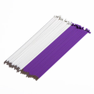 Source Spokes (Pattern Alternating) - White/Purple