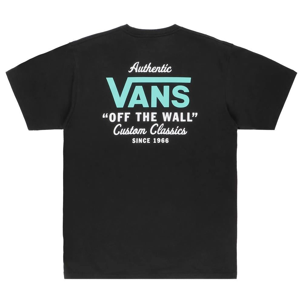 Vans Holder Street Classic T-Shirt - Black/Aquatic