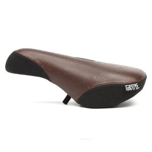 BSD Grime Skull Repeat Fat Pivotal Seat - Brown