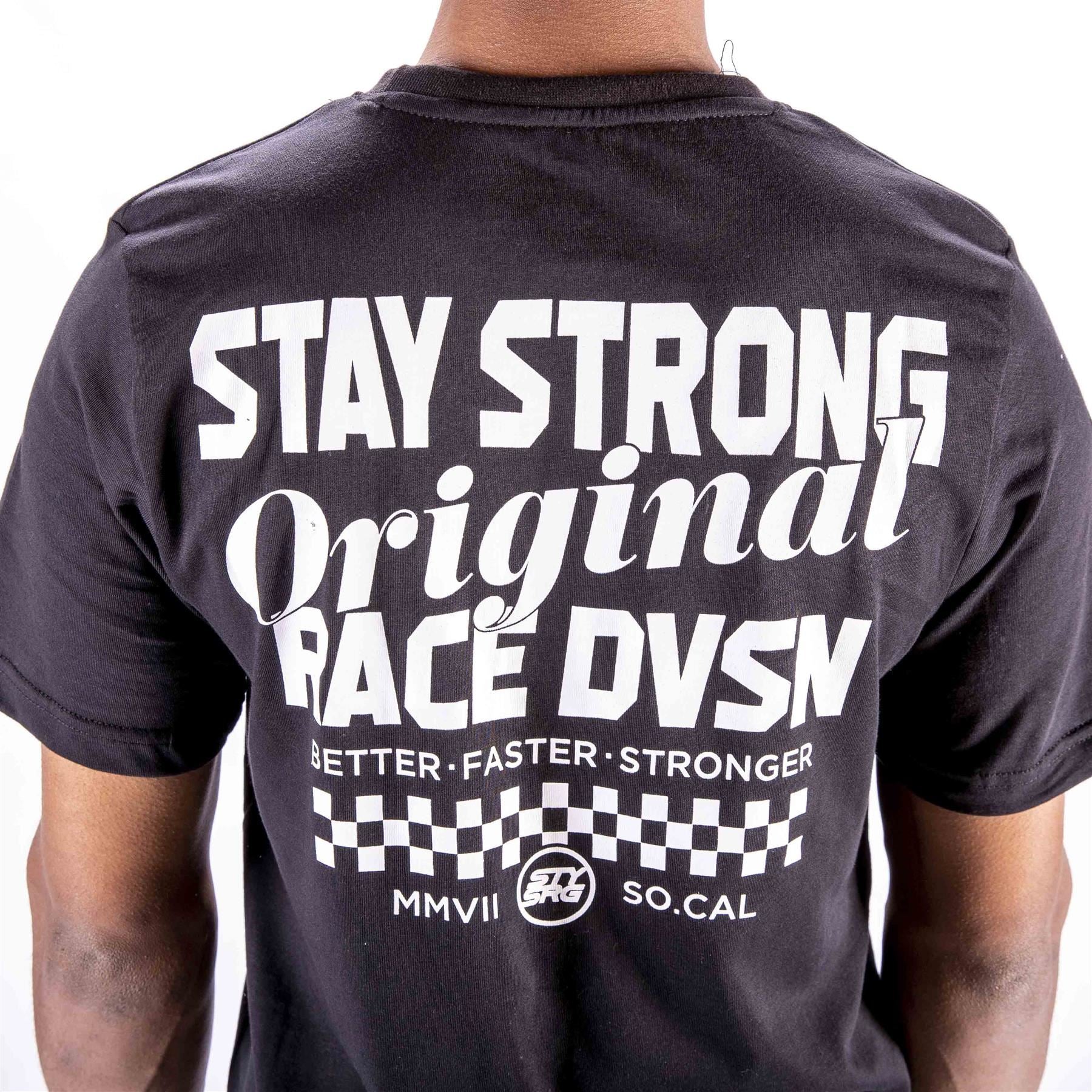 Stay Strong Original Division T-Shirt - Black