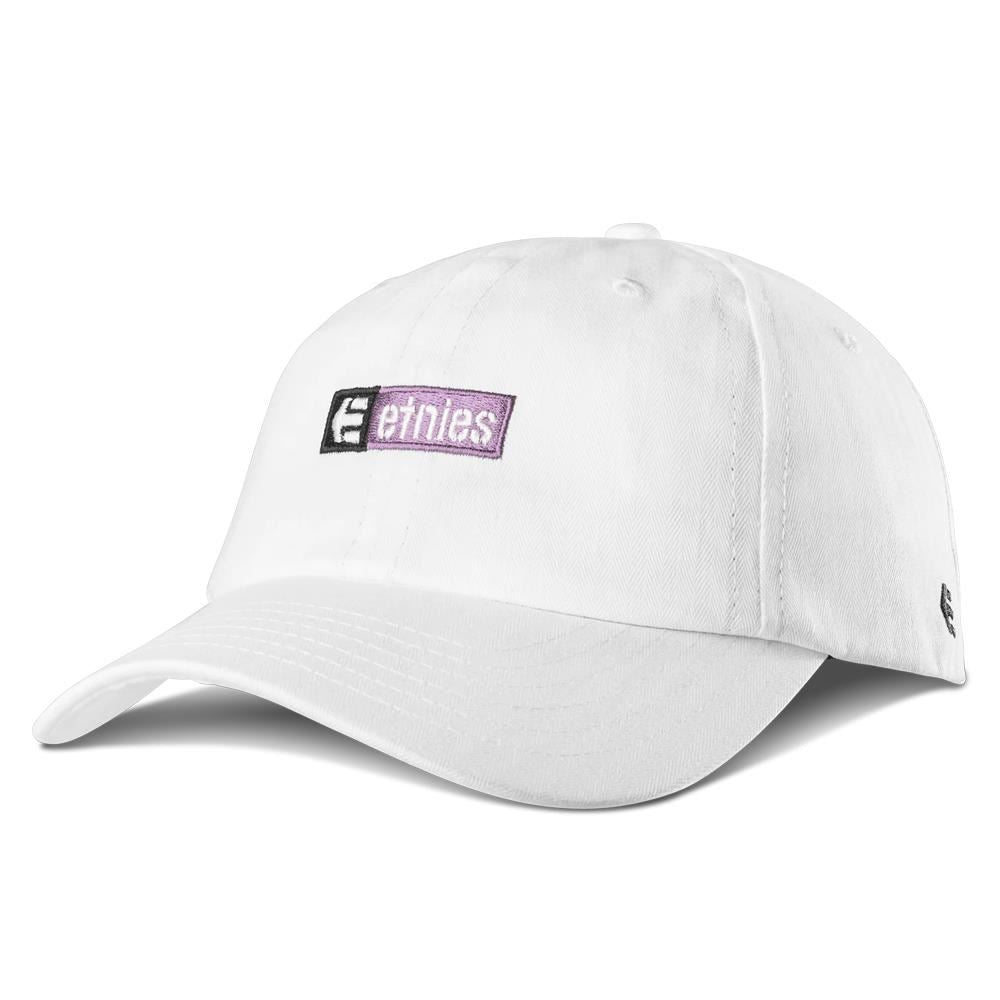 Etnies New Box Strapback Cap - White/Black