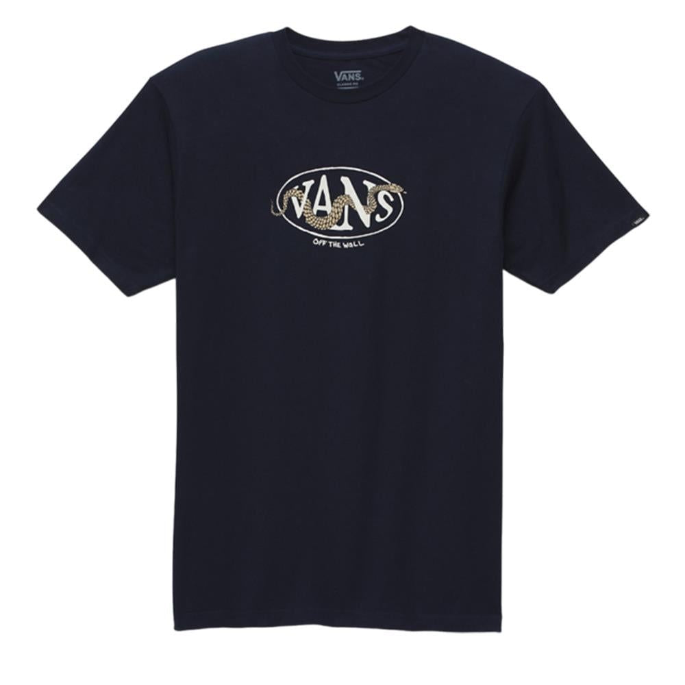 Vans Snake Center Logo T-Shirt - Navy