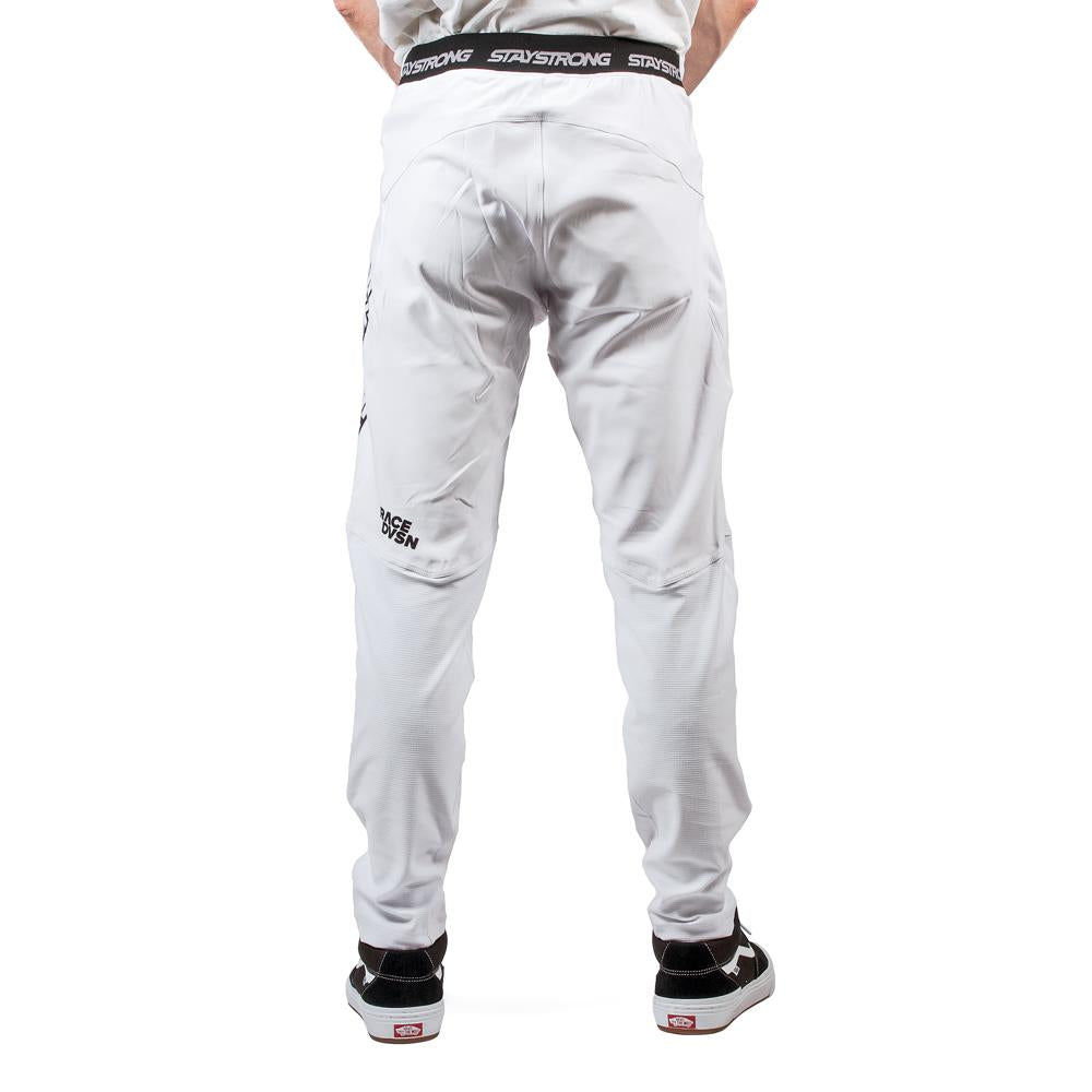 Stay Strong V3 Race Pants - White/Black