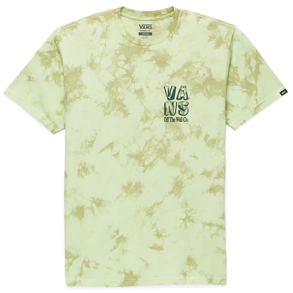 Vans Outdoors Tie Dye T-shirt - Shadow Lime