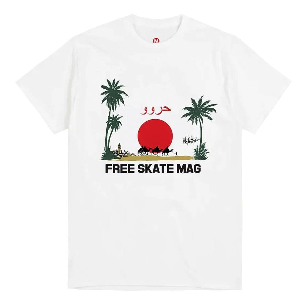 Free Skate Mag Marrakech T-Shirt - White