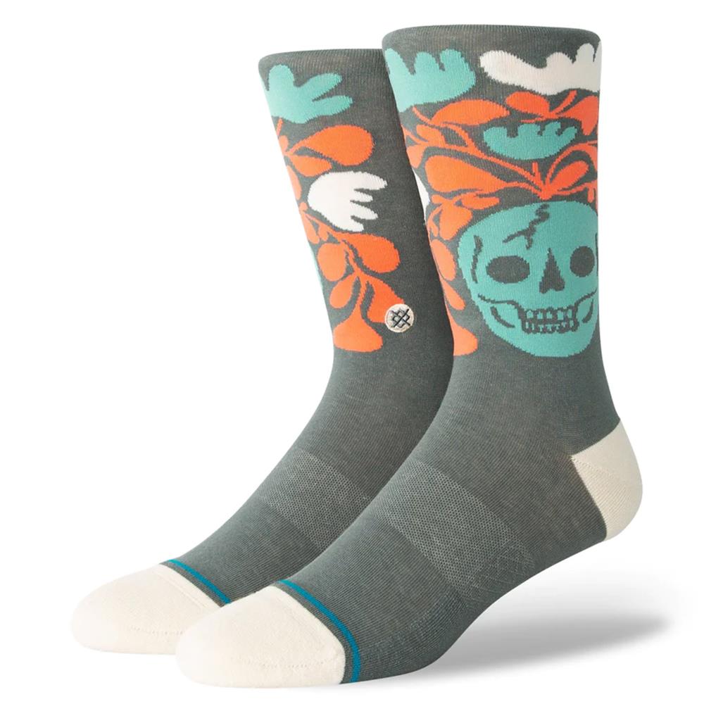 Stance Skelly Nelly Socks - Teal/ Large