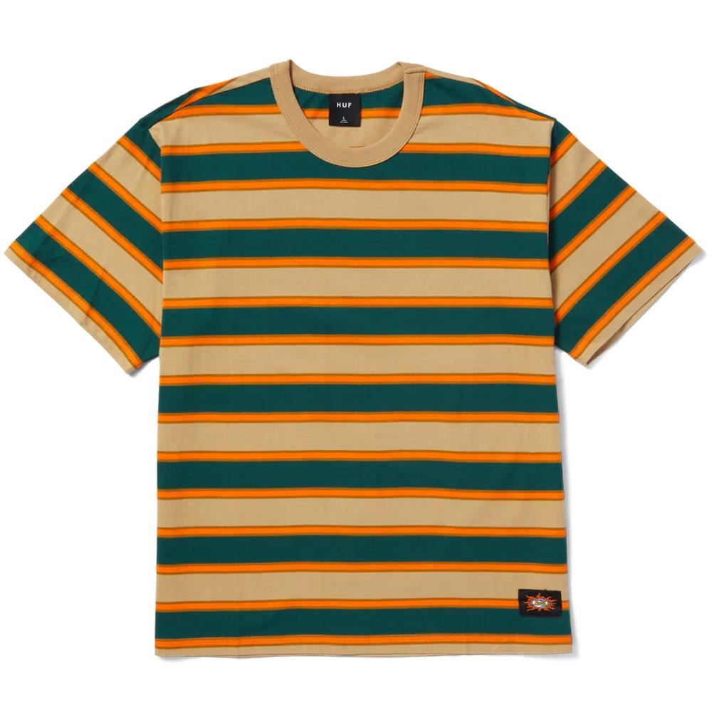 Huf Terrace Relaxed Knit T-Shirt - Pine