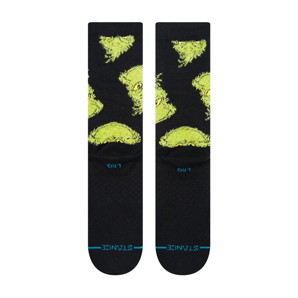 Stance Mean One Socks - Black - Large