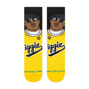 Stance Juicy Crew Socks - Yellow - Large