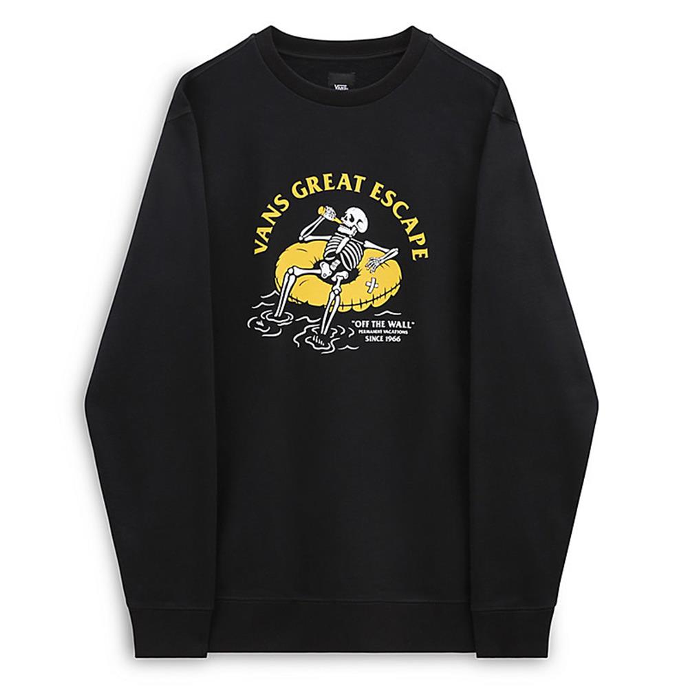 Vans Permanent Vacation Crew Sweatshirt - Black