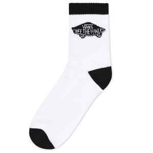 Vans Half Crew Socks - White/Black