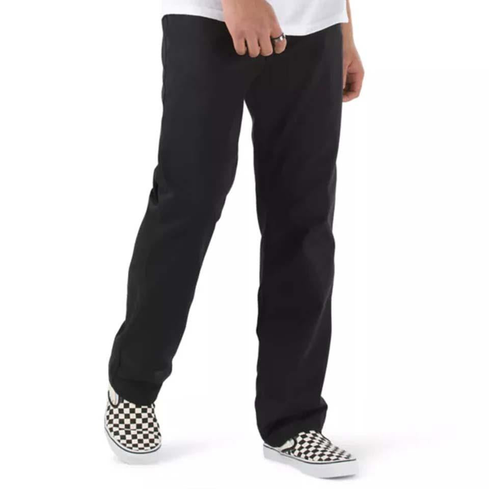 Pantalon negro shop y vans