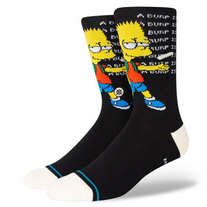 Stance Troubled Socks - Black/Large