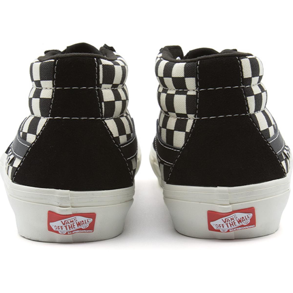 Vans Skate Grosso Mid - Checkerboard Black/Marshmallow