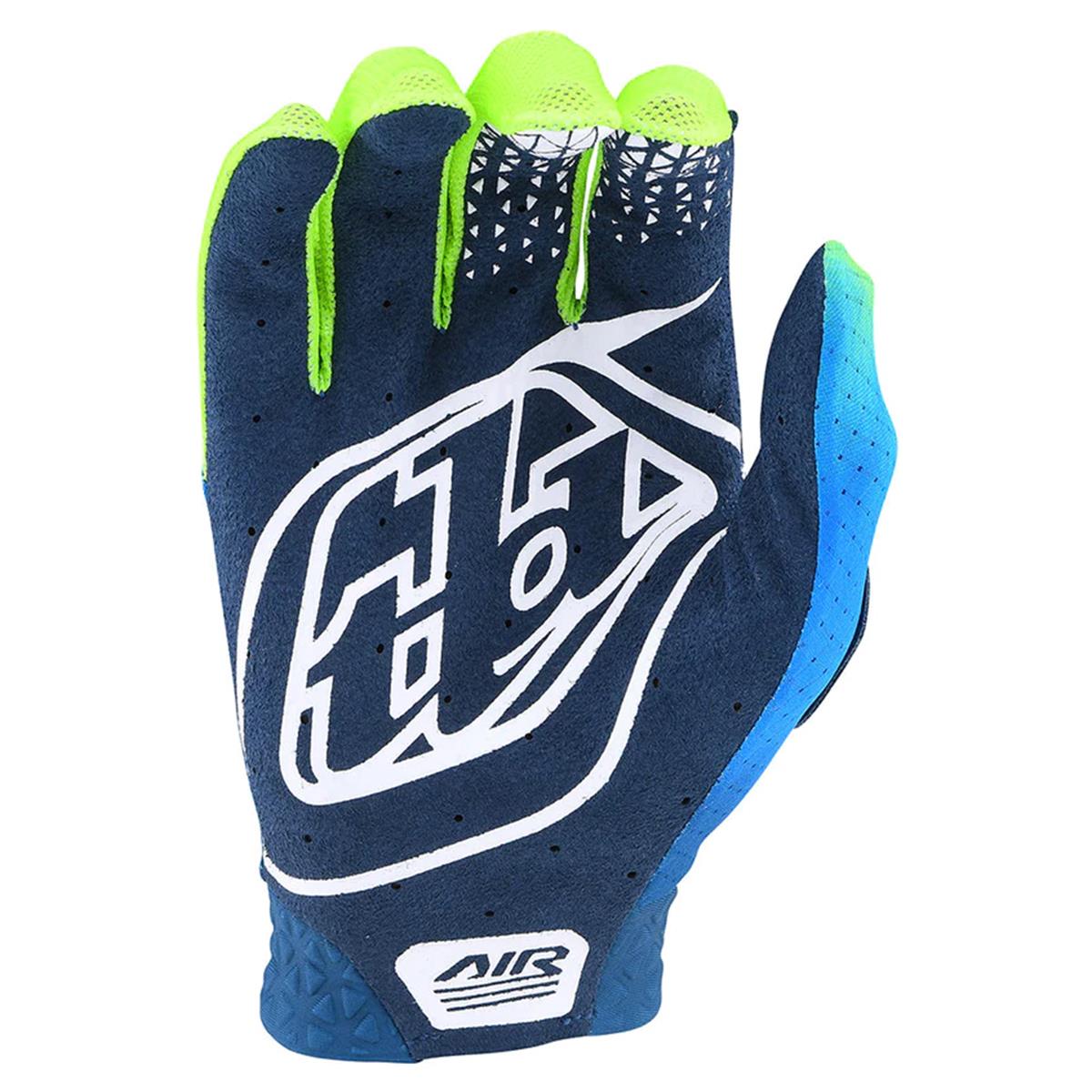 Troy Lee Air Race Gloves - Jet Fuel Navy/Yellow